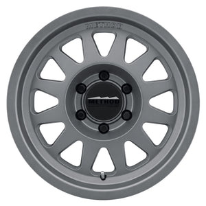 Method MR704 17x8.5 0mm Offset 6x5.5 106.25mm CB Matte Titanium Wheel