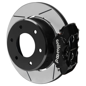 Wilwood 71-91 Chevy Blazer Forged Dynalite Rear Brake Kit w/ 12.19in Slotted Rotor - Black