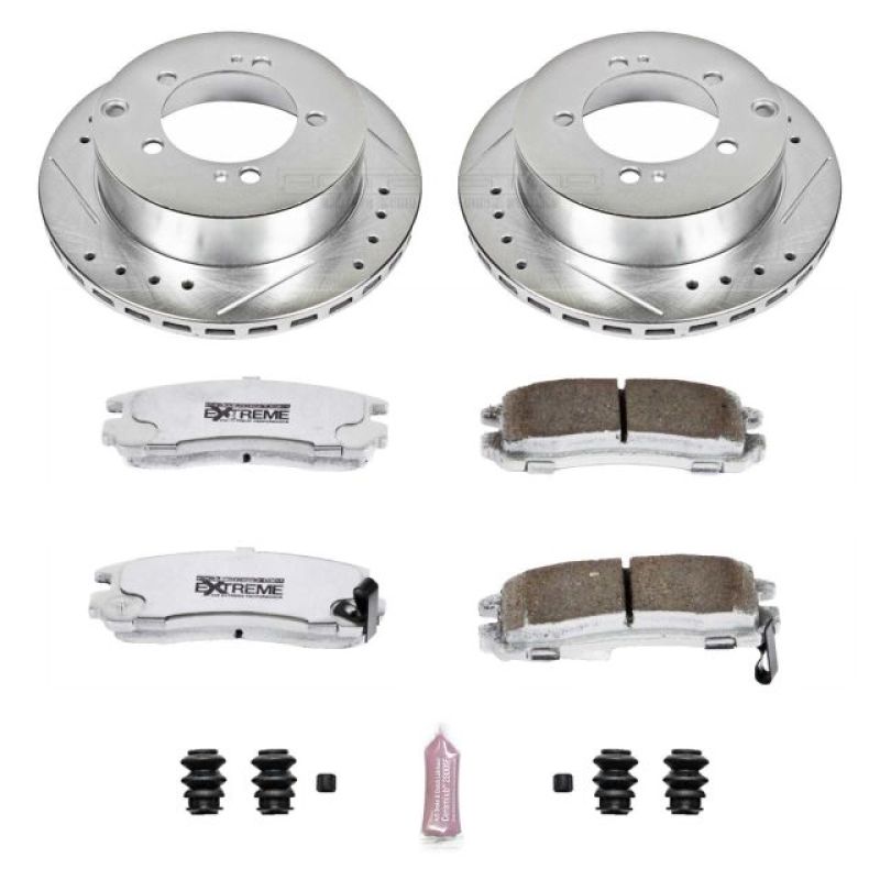 Power Stop 91-96 Dodge Stealth Rear Z26 Street Warrior Brake Kit