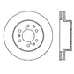 StopTech 05-10 GMC Sierra 1500 (w Rear Drum) / 07-09 GMC Yukon Front Left Slotted & Drilled Rotor