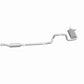 BRExhaust 18-25 Jeep Wrangler 2.0L Direct-Fit Replacement Exhaust Kit