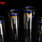 GReddy PE-TR Rolled Tip-Burnt-Ti L 130mm x 115mm