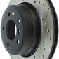 StopTech Sport Cross Drilled Brake Rotor - Front Left