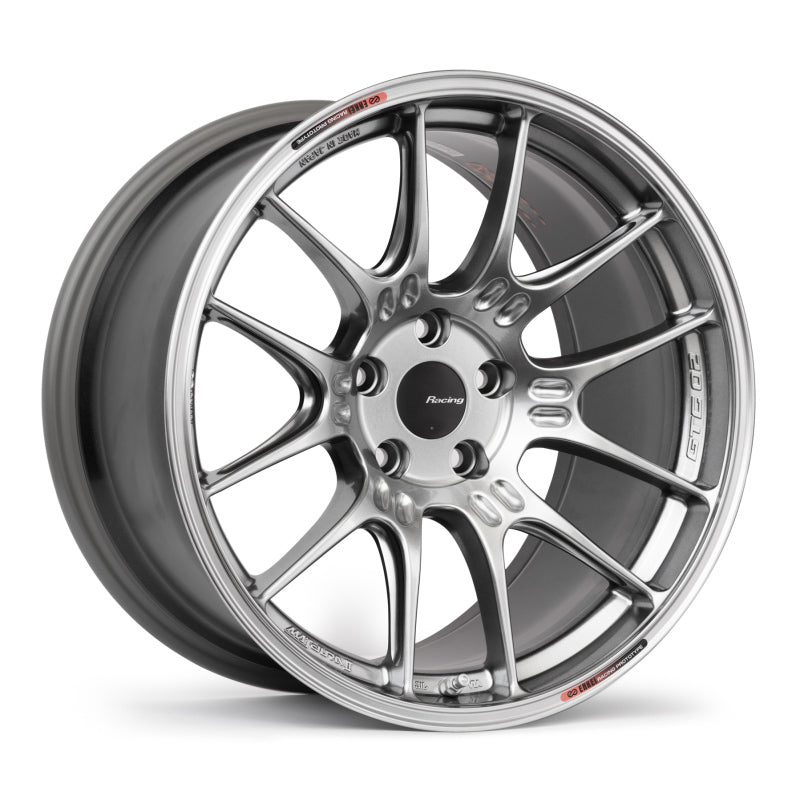 Enkei GTC02 19x9.5 5x120 45mm Offset 72.5mm Bore Hyper Silver Wheel