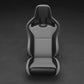 Recaro Cross Sportster ORV Driver Seat - Black Vinyl/Grey Vinyl