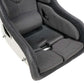 NRG FIA Competition Seat w/ Head Containment & Comp Fabric FIA Velcro Paddings - Thin Cushion (Blk)