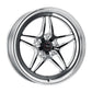 Weld S81 17x10 / 5x5 BP / 7.2in. BS (43mm Offset) Black Wheel (High Pad)