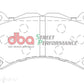 DBA 07-22 Nissan GT-R R35 Front Street Performance Brake Pad Kit