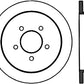 StopTech Power Slot 01-03 Ford F150 5 Lug Rear Left Slotted CRYO Rotor