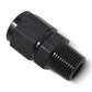 Russell Performance -6 AN Straight Female to 1/8in Male NPT Fitting (Black)