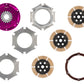 Exedy Universal Builder Series Triple Metallic Clutch Does NOT Incl FW Req. Custom Clutch Actuation