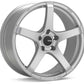 Enkei Kojin 18x9.5 45mm Inset 5x120 Bolt Pattern 72.6mm Bore Dia Matte Silver Wheel