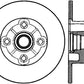 StopTech Sport CRYO) 77-82 Chevrolet Corvette Front Left Slotted Brake Rotor