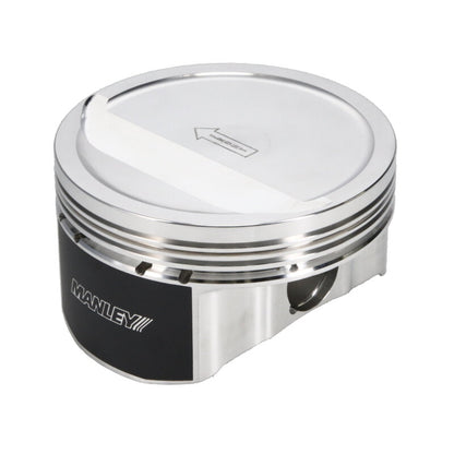 Manley Chevrolet LS Piston Set - 4.130in Bore 1.315in CH, -11.00 CC