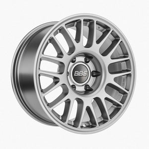 BBS TS-M 18x9in - 5x120 - 72.56 CB - ET30 - Satin Silver Wheel