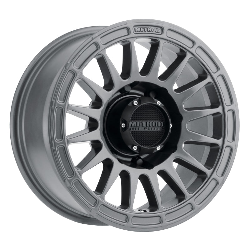 Method MR314 17x8.5 0mm Offset 8x6.5 130.81mm CB Gloss Titanium Wheel