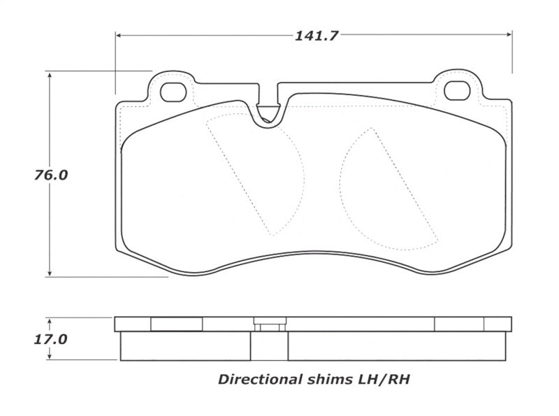 StopTech Street Touring Brake Pads