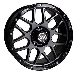 Enkei Matrix 20x9 6x135 15mm Offset 87mm Bore Gloss Black Wheel