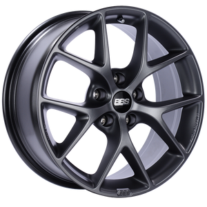 BBS SR 19x8.5 5x120 ET32 Satin Grey Wheel -82mm PFS/Clip Required