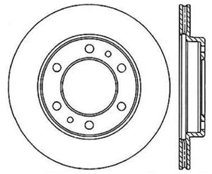 StopTech 81-89 Toyota Land Cruiser Slotted & Drilled Front Rotor