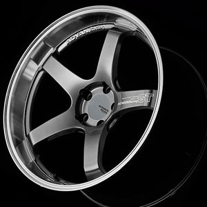 Advan GT 19X12.0 +48 5-130 Machining & Racing Hyper Black Wheel