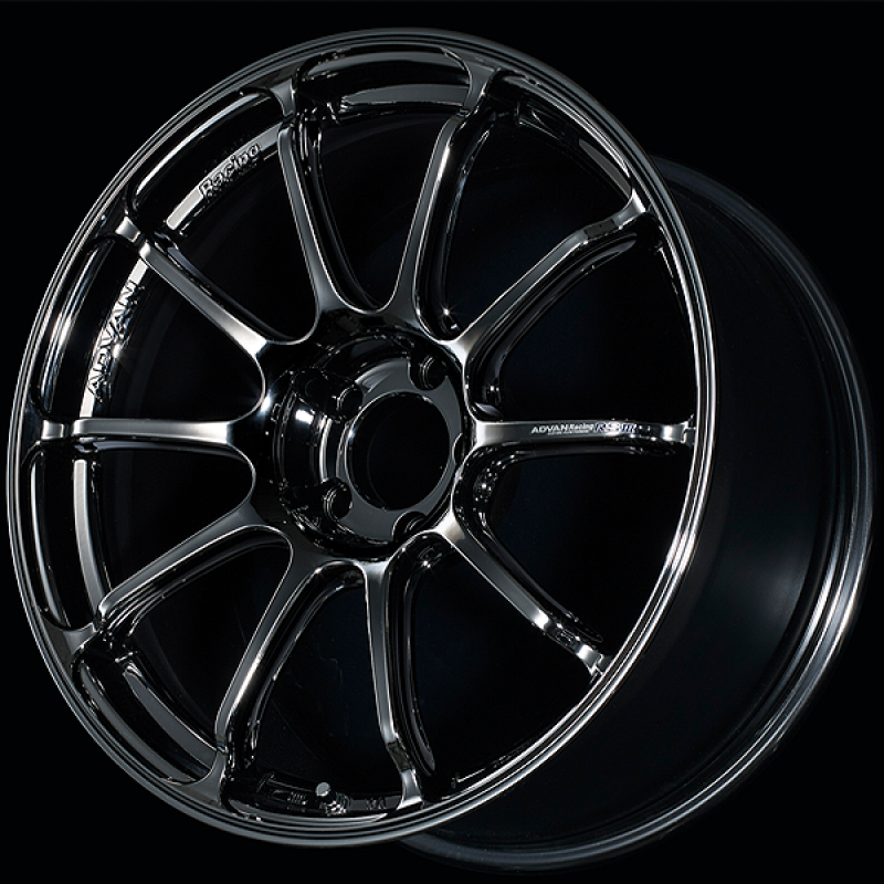 Advan RSIII 19x8.5 / +51 Offset / 5-114.3 / 73mm Bore / Black Chrome