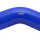 Vibrant 4 Ply Reinforced Silicone Elbow Connector - 4in I.D. - 45 deg. Elbow (BLUE)