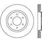 StopTech Power Slot 08-09 Infiniti QX4/QX56 / 07-09 Nissan Armada Right Front Slotted Cryo Rotor