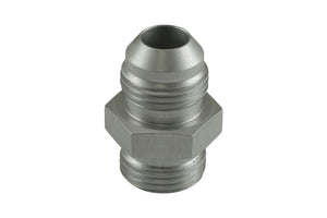 Turbosmart -8AN Flare to -8AN ORB Male Straight - Clear