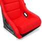 NRG FRP Fiber Glass Bucket Seat (Red) - XLarge