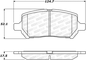 StopTech Street Select Brake Pads