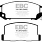 EBC 85-90 Toyota MR2 1.6 Ultimax2 Rear Brake Pads