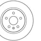 StopTech Sport Cross Drilled Brake Rotor - Front Left