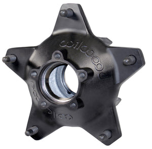 Wilwood hub starlite 55 std rear 1 ton bearing races black drilled stud