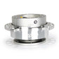 NRG Quick Release Kit - Silver Body/ Shinny Chrome Heart Cutout Ring