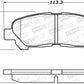 StopTech Street Brake Pads - Front