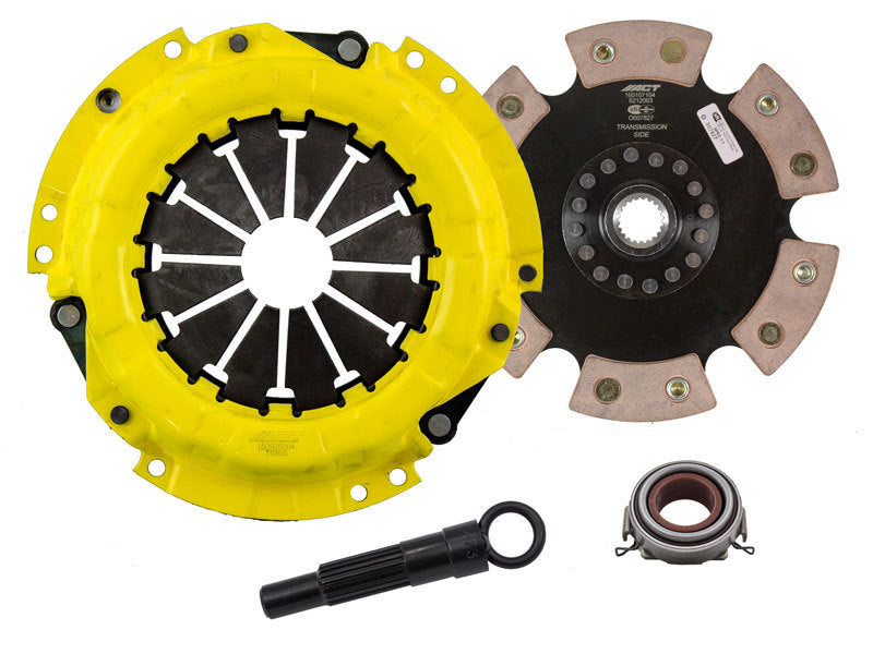 ACT 1991 Geo Prizm Sport/Race Rigid 6 Pad Clutch Kit