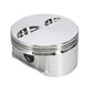 Manley Chevrolet Small Block Piston Set - 4.035in Bore 1.250in CH, -2.50 CC
