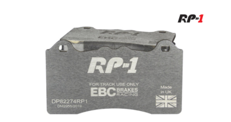 EBC Racing 2019+ BMW Z4 G29 / 2020+ Toyota GR Supra 2.0T RP-1 Race Front Brake Pads