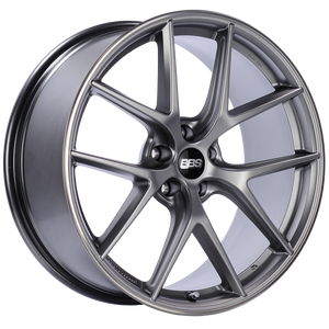 BBS CI-R 20x10 5x112 ET45 Platinum Silver Polished Rim Protector Wheel -82mm PFS/Clip Required