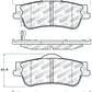 StopTech Performance Brake Pads