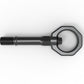 aFe CONTROL Front Tow Hook Nissan Z 23-25 V6-3.0L- Gray