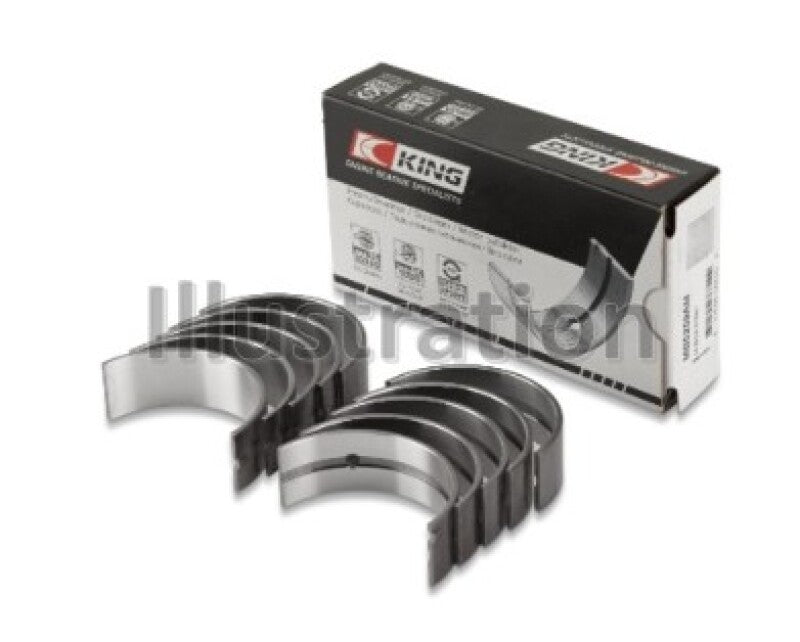 King Engine Bearings Toyota 21R/(Size +1.0mm) Main Bearing Set