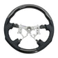 NRG 12-23 Toyota Tacoma OEM Plus Carbon Fiber Steering Wheel w/ Black Stitch & Red Center Mark