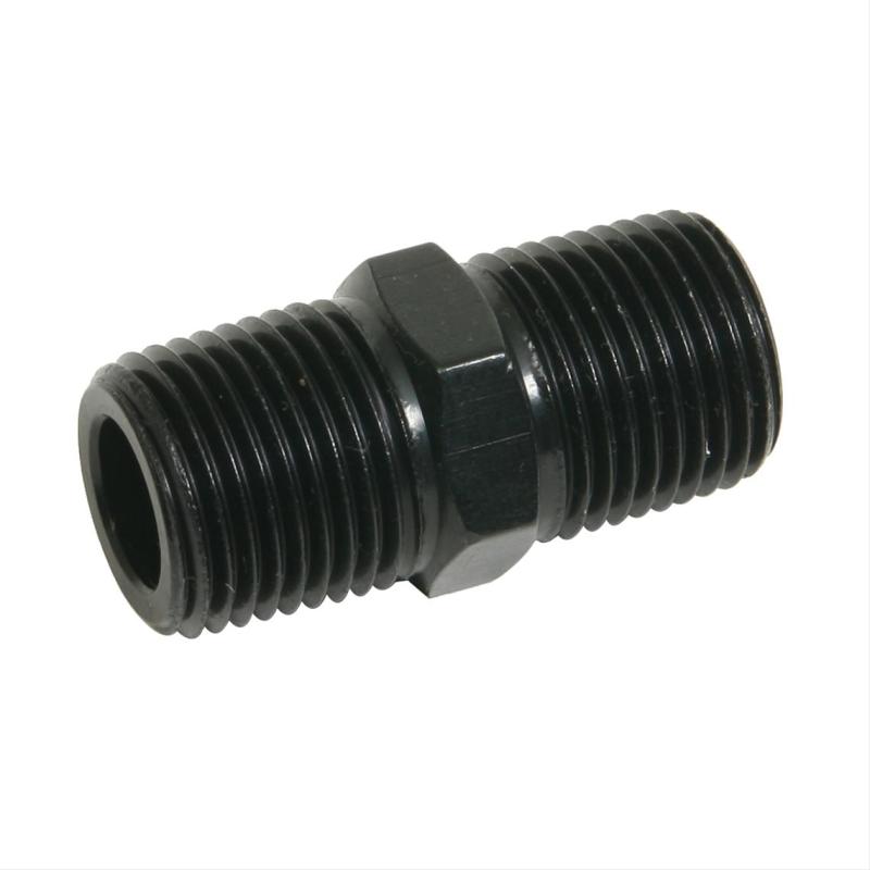 Fragola 3/8 NPT Pipe Nipple - Black