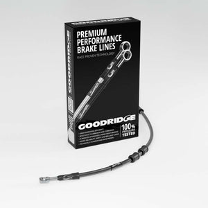 Goodridge 18-19 HD FLTRXSE CVO Road Glide +6in Clutch Line Kit - Black