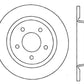 StopTech 04-10 Mazda3 Slotted & Drilled Right Rear Rotor