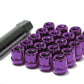 Wheel Mate Muteki Open End Lug Nuts - Purple 12x1.25