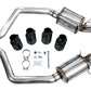 AWE Tuning C6 Chevrolet Corvette Z06/ZR1 Touring Edition Axle-Back Exhaust w/ Diamond Black Tips