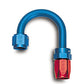 Russell Performance -8 AN Endura 180 Degree Full Flow Swivel Hose End (With 3/4in Radius)